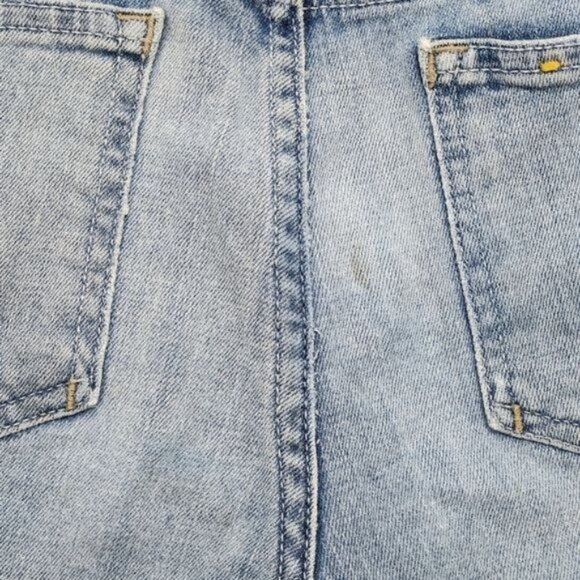 Anthropologie Picro And The Letter Press Jean Shorts Women's 28 Blue Distressed - Picture 6 of 14